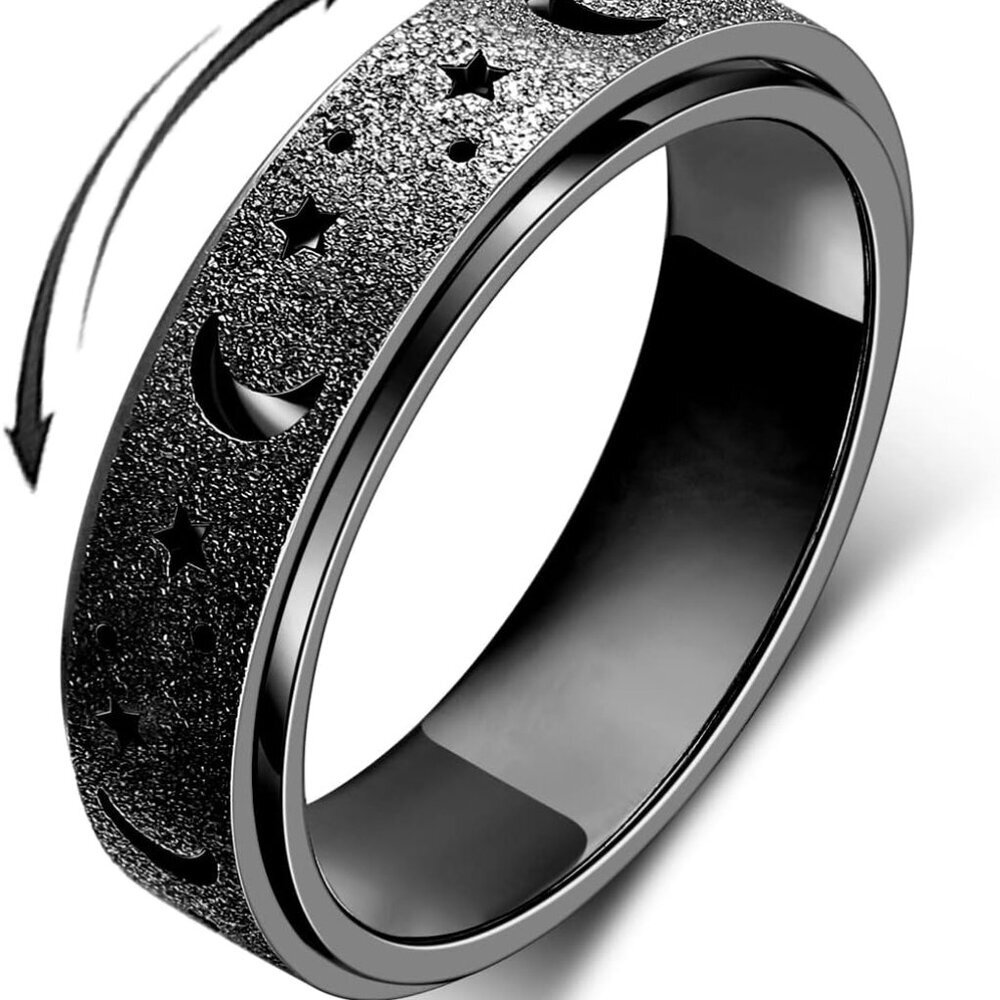 Anxiety Ring For Women Spinner Ring Fidget Toys Adults Fidget Ring Spinner Rings
